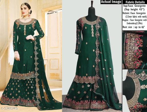 Top Front ,Back & Sleeves